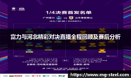 富力与河北精彩对决直播全程回顾及赛后分析